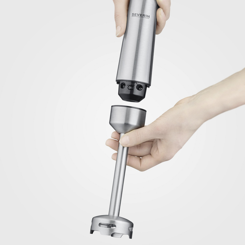 SEVERIN Stabmixer-Set SM 3775-400 kabellos (Kabellos, Akkubetrieb, 100 Watt, bis zu 14.000 U/min., Edelstahl-Rührstab, Mixbehälter mit Deckel, Multizerkleinerer, Kartoffelstampfer, Schneebesen, Ladenetzteil, 100% BPA-frei, Farbe Schwarz/Edelstahl) SEVERIN Stabmixer-Set SM 3775-400 kabellos (Kabellos, Akkubetrieb, 100 Watt, bis zu 14.000 U/min., Edelstahl-Rührstab, Mixbehälter mit Deckel, Multizerkleinerer, Kartoffelstampfer, Schneebesen, Ladenetzteil, 100% BPA-frei, Farbe Schwarz/Edelstahl)