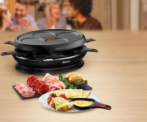 Tefal Store'Inn RE320812 Raclette Grill 8 Person(en) 1050 W Schwarz