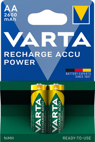 Varta Akku 2 x Mignon 2,6 Ah Blister