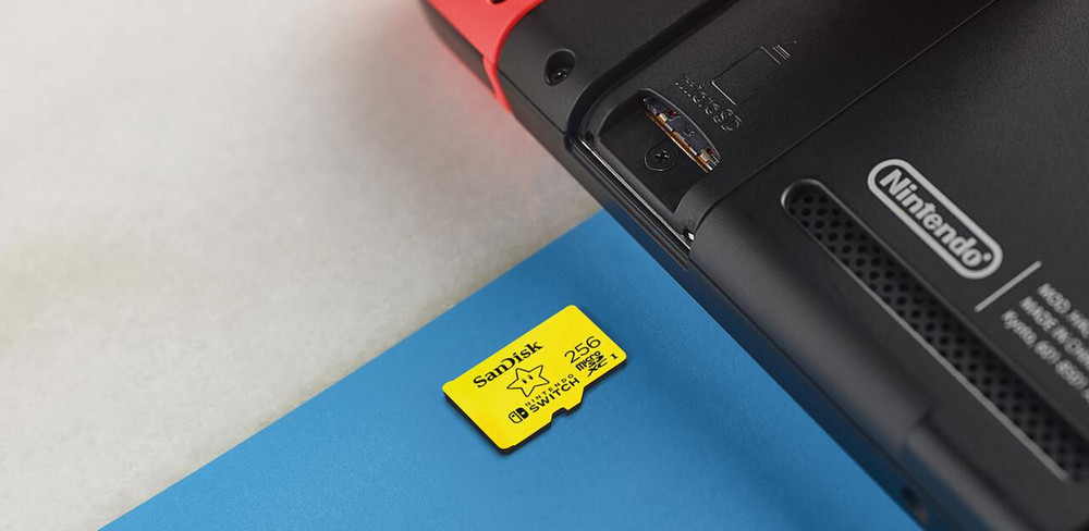  SanDisk micro SDXC Speicherkarte Extreme 256 GB U3 für Nintendo Switch und Switch Lite