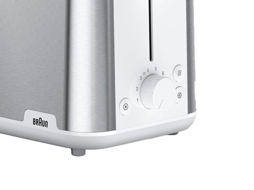 Braun HT 1510 8 2 Scheibe(n) 900 W Edelstahl, Weiß