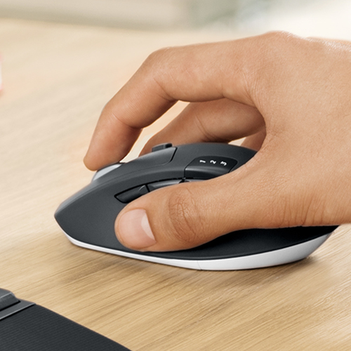 Logitech MK850 Performance Tastatur Maus enthalten RF Wireless + Bluetooth QWERTZ Deutsch Schwarz