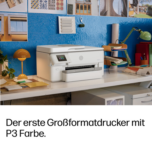 HP OfficeJet Pro 9720e Wireless All-in-One Farbe Drucker, Beidseitiger Druck; Kopierer, Scanner