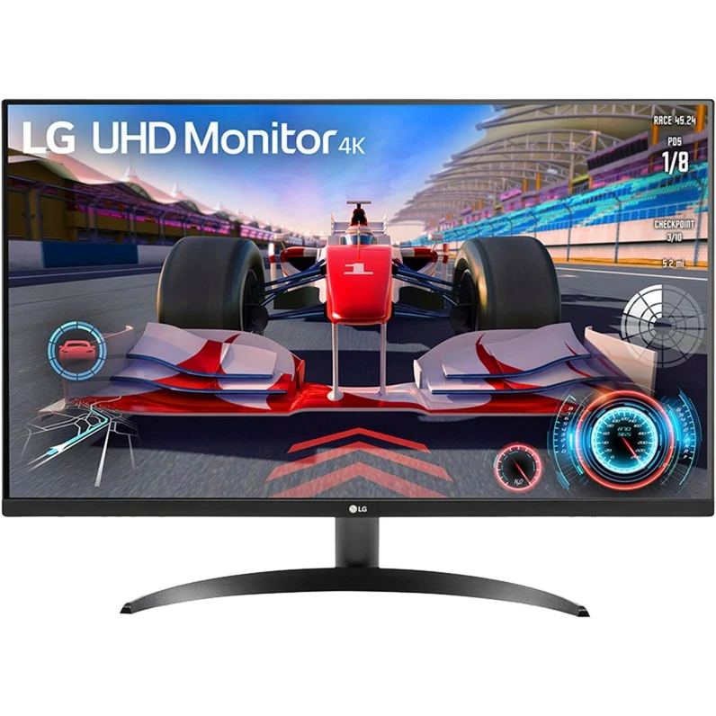 LG UltraFine 32UR500K-B.AEU Schwarz 31,5 Zoll 4K 60 Hz 4 ms (HDMI, DisplayPort, neigbar, AMD FreeSync)