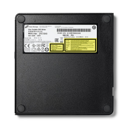 LG HLDS GP57EB40 DVD-RW-EX BK Externes DVD-Laufwerk (Extern, Silent Play, Jamless Play, M-Disc)