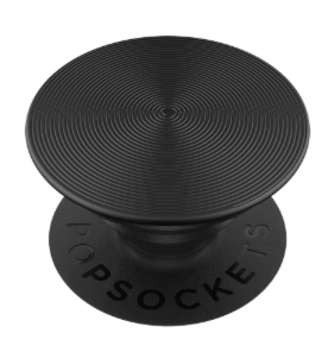 POPSOCKETS Pop Grip Twist Black Aluminium (Schwarzes gefrästes Aluminium (austauschbares Design))  POPSOCKETS Pop Grip Twist Black Aluminium (Schwarzes gefrästes Aluminium (austauschbares Design))