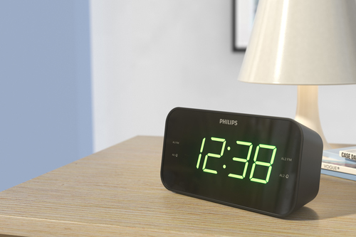 Philips TAR3306/12 Wecker Digitaler Wecker Schwarz