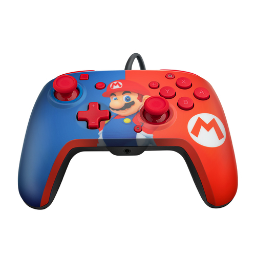 PDP Mario Dash Blau, Rot USB Gamepad + Headset Analog / Digital Nintendo Switch, Nintendo Switch OLED