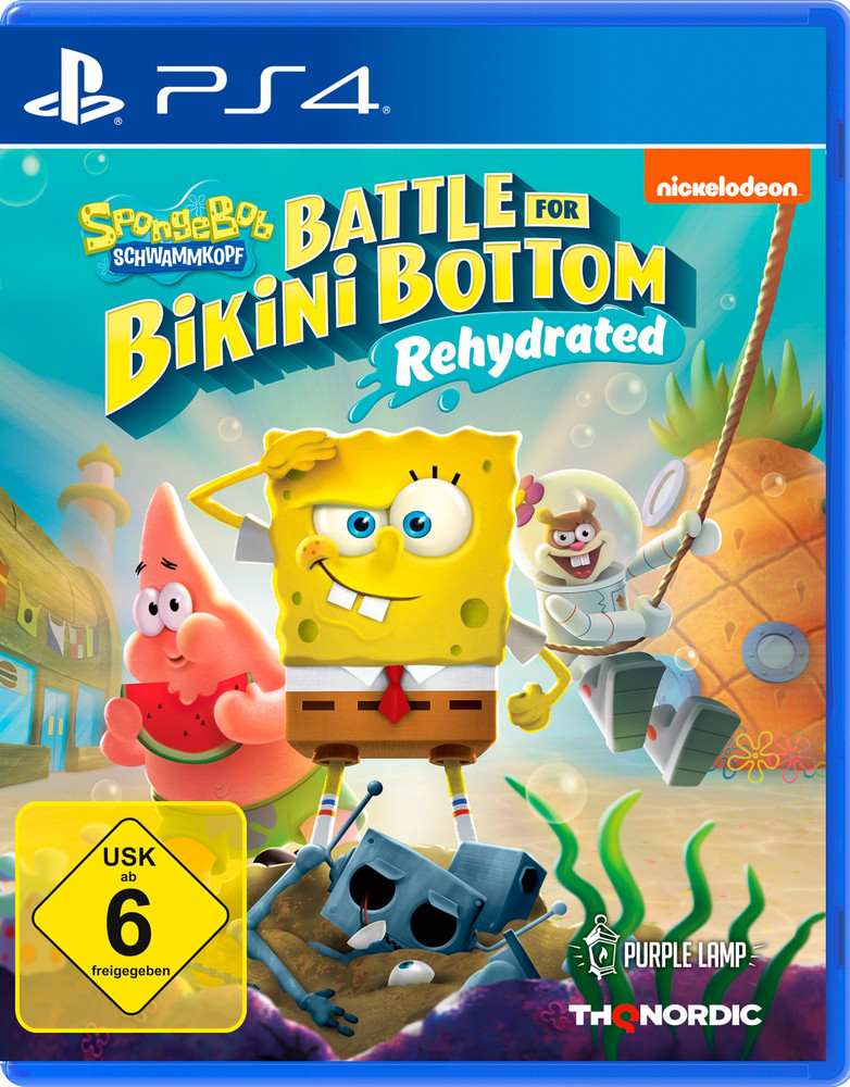  SpongeBob SquarePants: Battle for Bikini Bottom Rehydrated PS4-Spiel