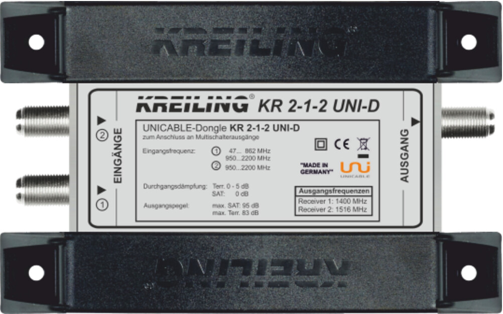  KREILING KR 2-1-2 UNI-D UNICABLE-Dongle