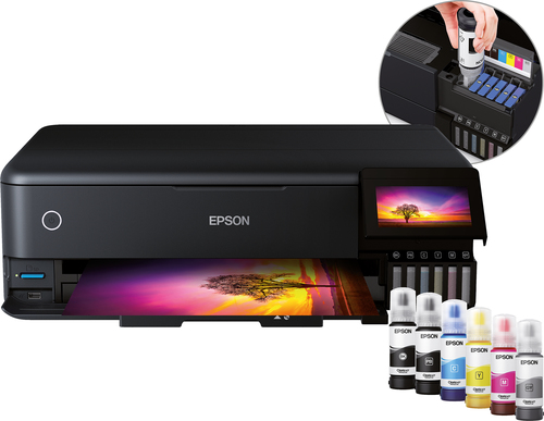 Epson EcoTank ET-8550 Tintenstrahl A3 5760 x 1440 DPI 32 Seiten pro Minute Wi-Fi Epson EcoTank ET-8550 Tintenstrahl A3 5760 x 1440 DPI 32 Seiten pro Minute Wi-Fi