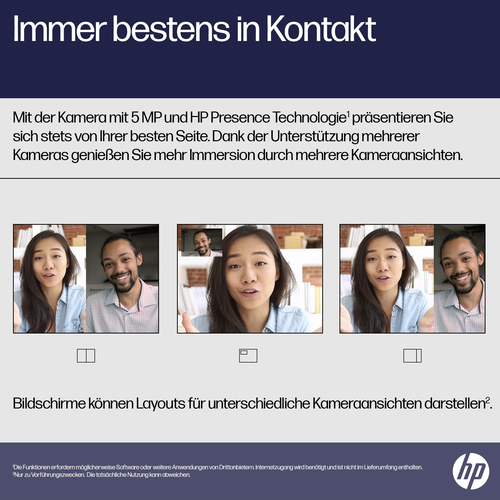 HP ENVY 17-cw0606ng Intel® Core™ i7 i7-13700H Laptop 43,9 cm (17.3") Full HD 16 GB DDR4-SDRAM 1 TB SSD Wi-Fi 6E (802.11ax) Windows 11 Home Silber
