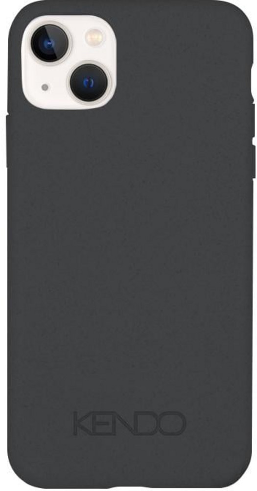  KENDO Back Case für iPhone 13, Schwarz Handyhülle