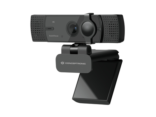 Conceptronic AMDIS07B Webcam 16 MP 3840 x 2160 Pixel USB 2.0 Schwarz