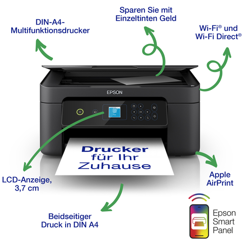 Epson Expression Home XP-3205 Tintenstrahl A4 5760 x 1440 DPI 10 Seiten pro Minute WLAN