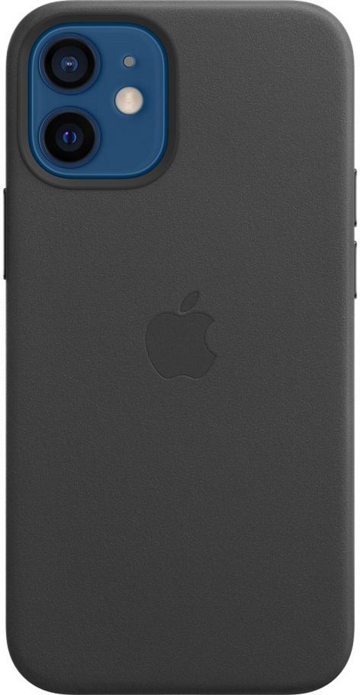  Apple iPhone 12 mini Leder Case mit MagSafe – Schwarz Handyhülle