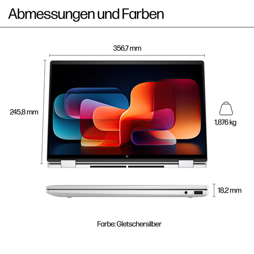 HP Envy x360 16-ac0655ng 16 Zoll Notebook Core Ultra 5 125U 1TB SSD 16GB RAM Windows 11 HP Envy x360 16-ac0655ng 16 Zoll Notebook Core Ultra 5 125U 1TB SSD 16GB RAM Windows 11