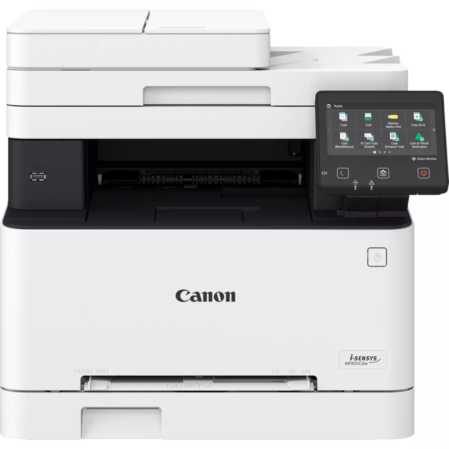 CANON i-SENSYS MF655CDW 3-in-1 Multifunktionsdrucker Weiß (USB, LAN, WLAN, AirPrint, Canon PRINT Business App, Mopria, Duplex, A4)