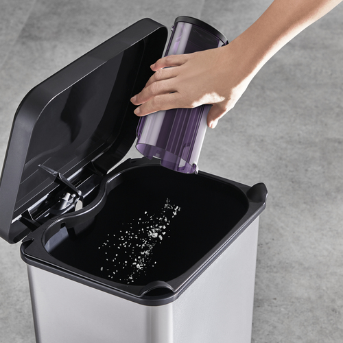 Rowenta RH2037 2-in-1-Stabstaubsauger Batterie Trocken Beutellos 0,4 l 250 W Schwarz, Violett