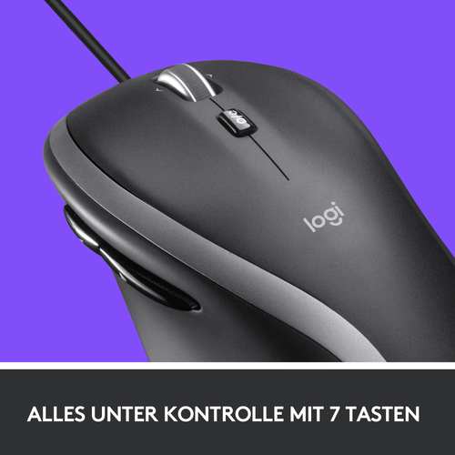 Logitech Corded Mouse M500S Maus Büro rechts USB Typ-A Optisch 4000 DPI Logitech Corded Mouse M500S Maus Büro rechts USB Typ-A Optisch 4000 DPI