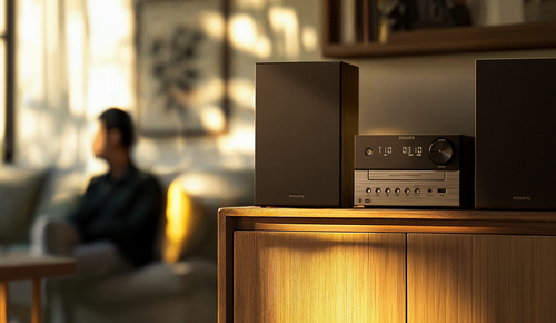 Philips 3000 series TAM3505M2/12 Home-Stereoanlage Heim-Audio-Mikrosystem 20 W Schwarz