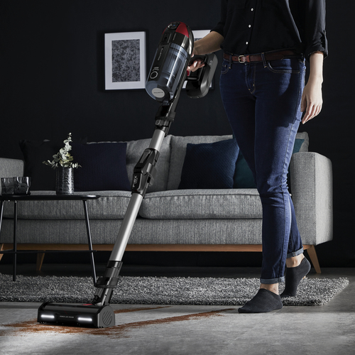 Rowenta RH98A7 2-in-1-Stabstaubsauger Akku Trocken Beutellos 0,9 l 320 W Rot, Grau Rowenta RH98A7 2-in-1-Stabstaubsauger Akku Trocken Beutellos 0,9 l 320 W Rot, Grau