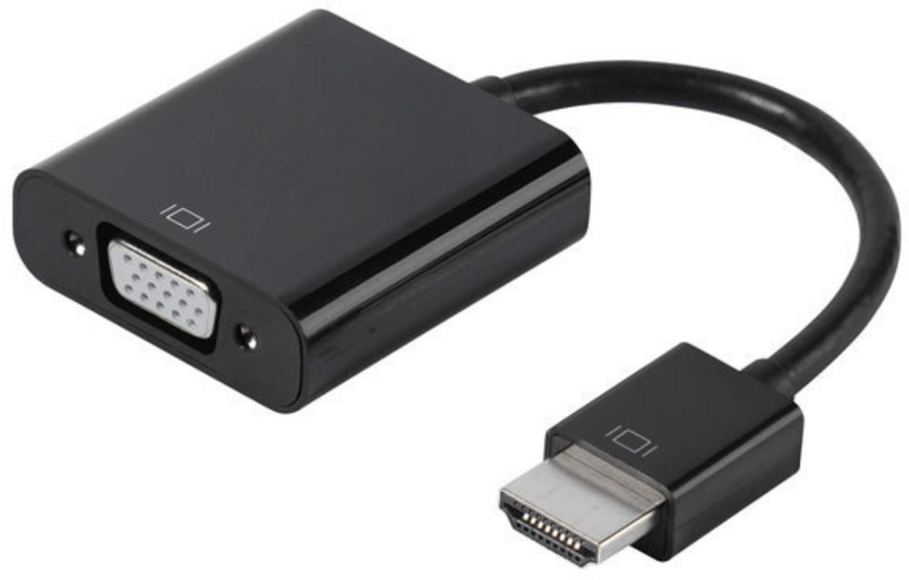  VIVANCO HDMI® - VGA-Adapter, schwarz