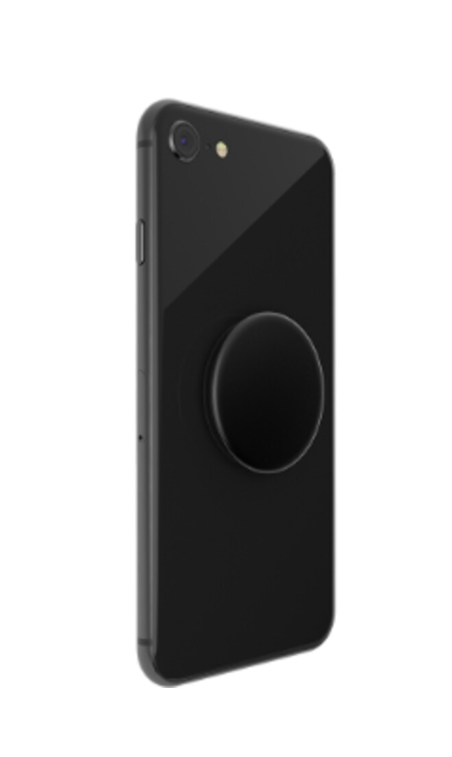  POPSOCKETS PopGrip Black Aluminium (austauschbares Design)