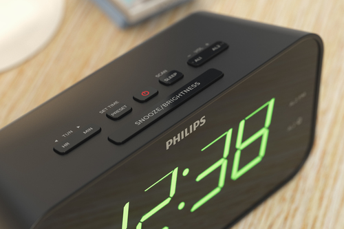 Philips TAR3306/12 Wecker Digitaler Wecker Schwarz