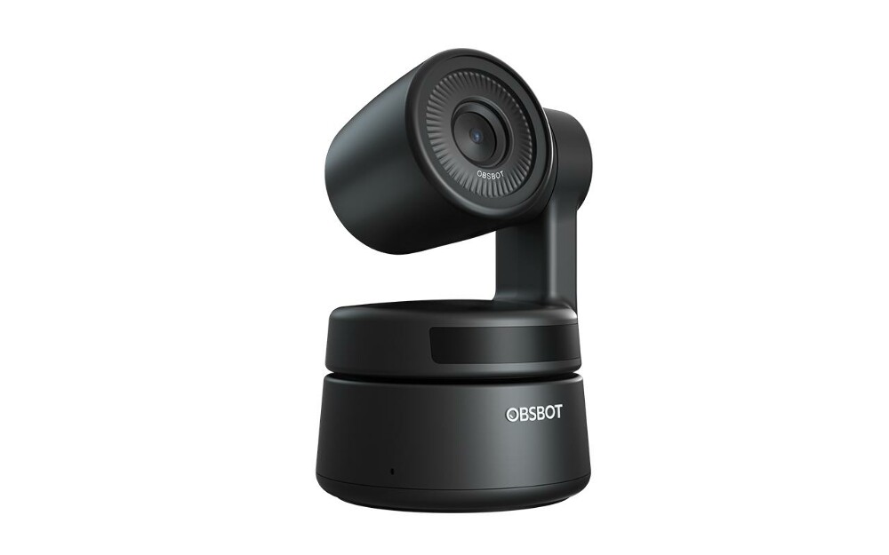 Obsbot Tiny Webcam (1080P HD, integriertes Mikrofon, 2x Zoom, Al-Tracking, Autofaming, Gestensteuerung)