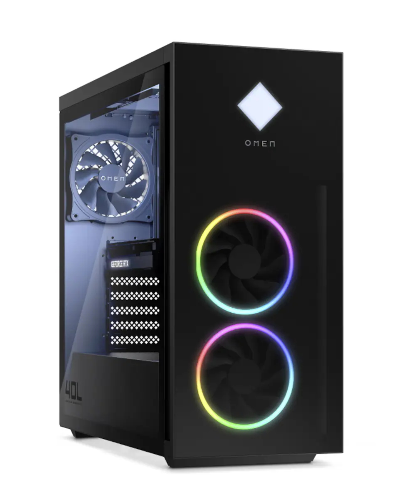 HP OMEN GT21-1012ng Gaming Desktop PC Intel i7 32GB RAM RTX 4070Ti 1TB SSD Win11