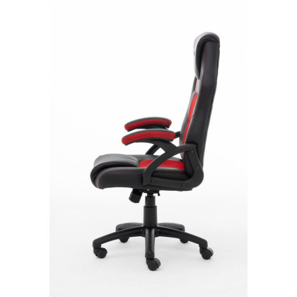 Raptor GS 40 Gaming-Stuhl, Schwarz/Rot - Auslaufmodell