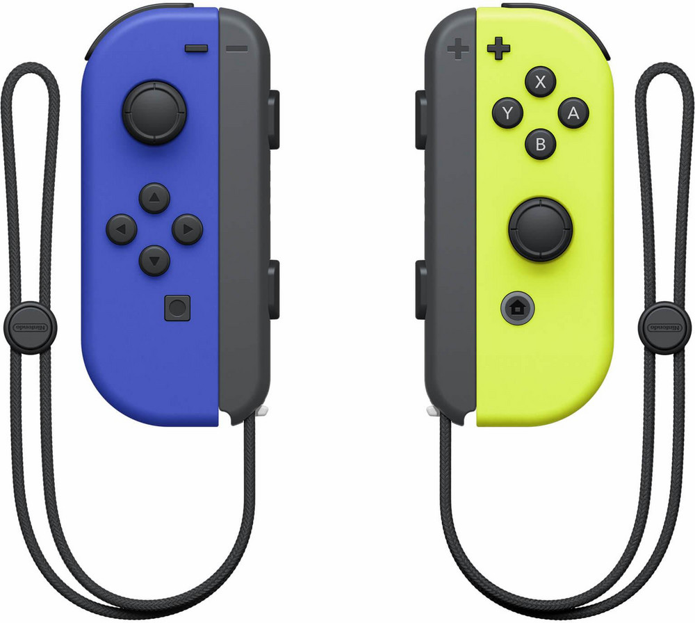  NINTENDO Joy Con 2er Set, blau / neon-gelb Nintendo Switch Controller