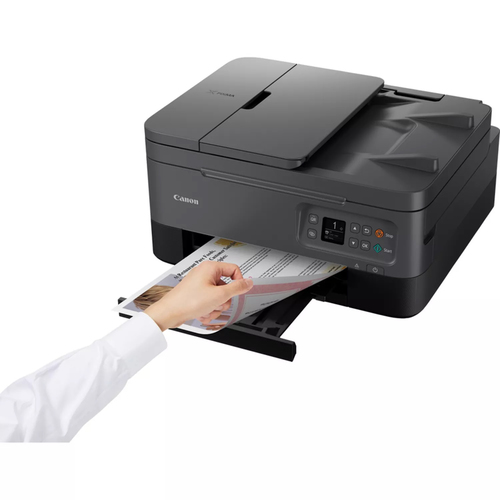 Canon PIXMA TS7450i 3-in-1 WLAN-Farb-Multifunktionssystem, Schwarz Canon PIXMA TS7450i 3-in-1 WLAN-Farb-Multifunktionssystem, Schwarz