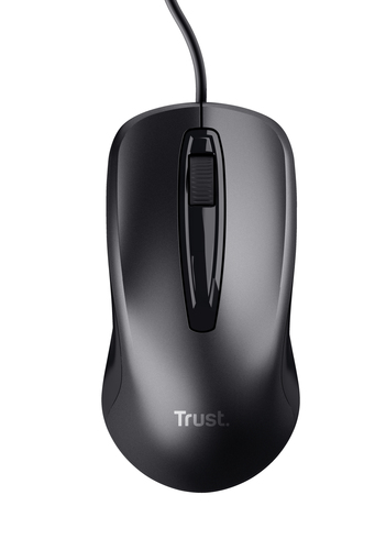 Trust Carve Maus Büro Beidhändig USB Typ-A Optisch 1200 DPI
