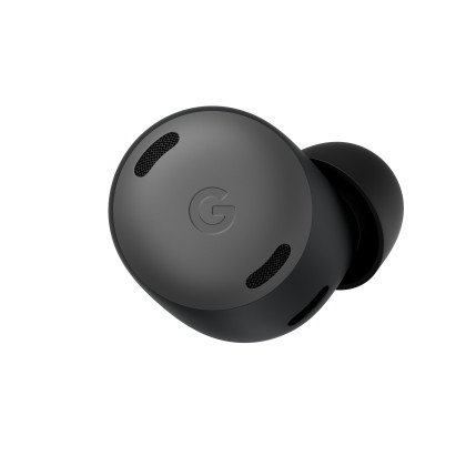 Google In-Ear Kopfhörer Pixel Buds Pro Charcoal (Bluetooth, Aktive Geräuschunterdrückung, IPX4, USB-C, schwarz)