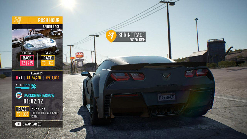  Need for Speed Payback PS4-Spiel