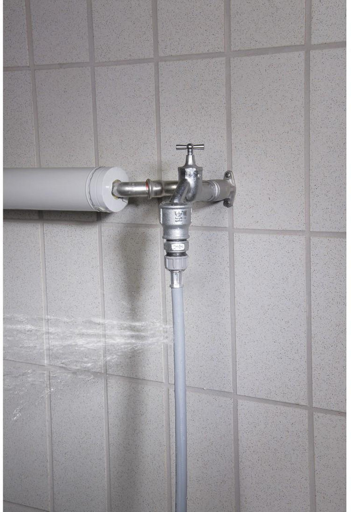  HAMA Wasserstoppschlauch für Waschmaschinen, Geschirrsp., 1,5 m, 1 St./Polyb.