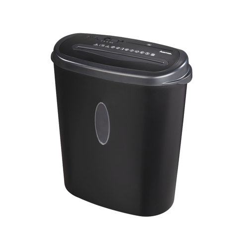 Hama Home X12CD Aktenvernichter Kreuzschreddern 72 dB 22 cm Schwarz