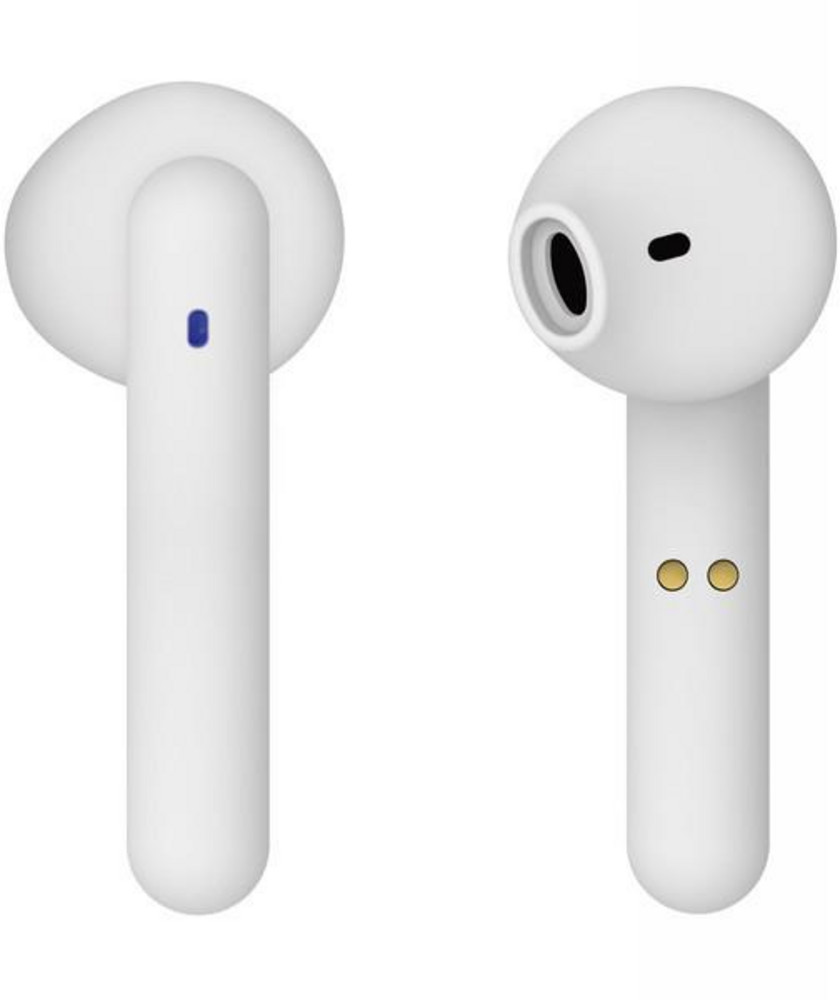  CellularLine Bluetooth Urban Pair True Wireless Stereo Headset, weiß In-Ear Kopfhörer (kabellos, Bluetooth, Mikrofon, Powerbank-Funktion, Touch Control, Auto Pairing)