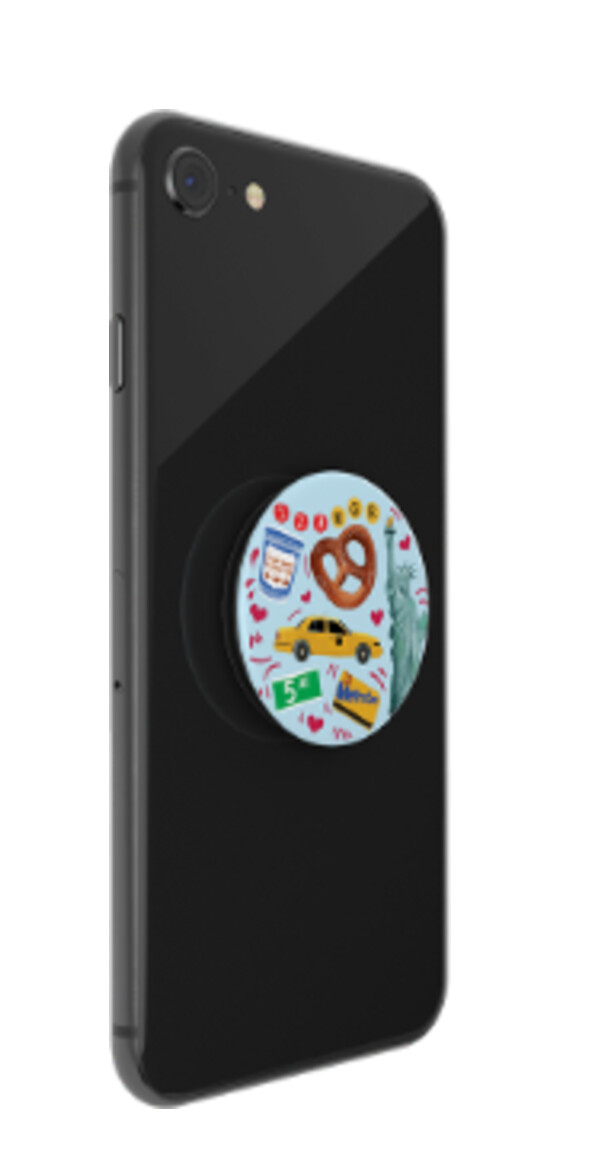  POPSOCKETS Sonstiges Zubehör PopGrip New York (Illustrierte NYC-Motive (austauschbares Design))