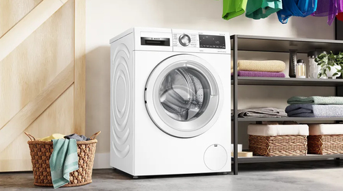 Bosch Serie 4 WNA13491 Waschtrockner Freistehend Frontlader Weiß E