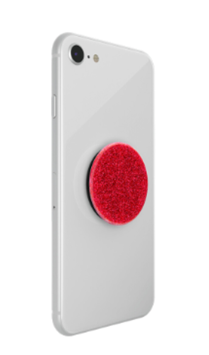  POPSOCKETS PopGrip Glitter Red (austauschbares Design)