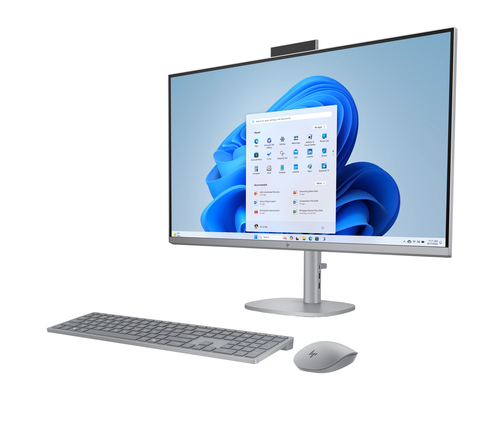 HP OmniStudio X 32-c0670ng Intel Core Ultra 7 155H 80 cm (31.5") 3840 x 2160 Pixel All-in-One-PC 32 GB DDR5-SDRAM 1 TB SSD Windows 11 Home Wi-Fi 7 (802.11be) AI PC Silber