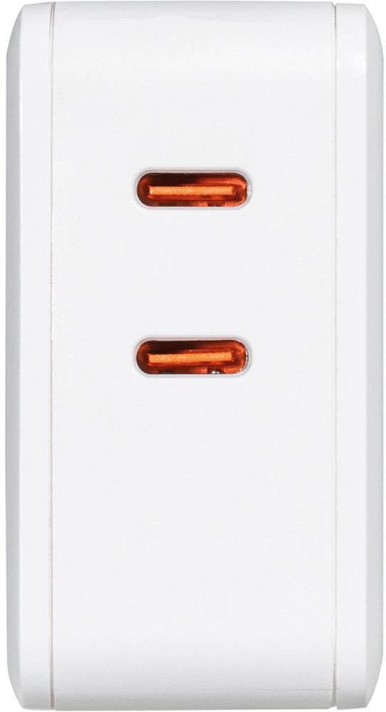  VIVANCO Super Fast Power Delivery Charger, Dual Schnellladegerät, 45W