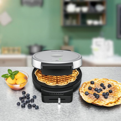 ROMMELSBACHER WA 850 Waffeleisen (Herzform, 850 W, Alu-Druckguss)