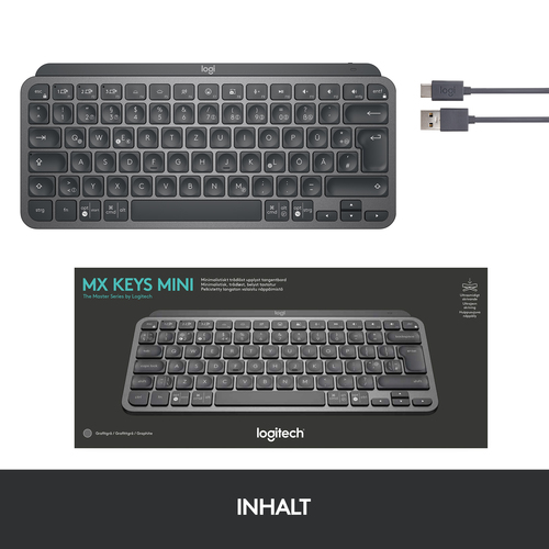 Logitech MX Keys Mini Minimalist Wireless Illuminated Keyboard Logitech MX Keys Mini Minimalist Wireless Illuminated Keyboard