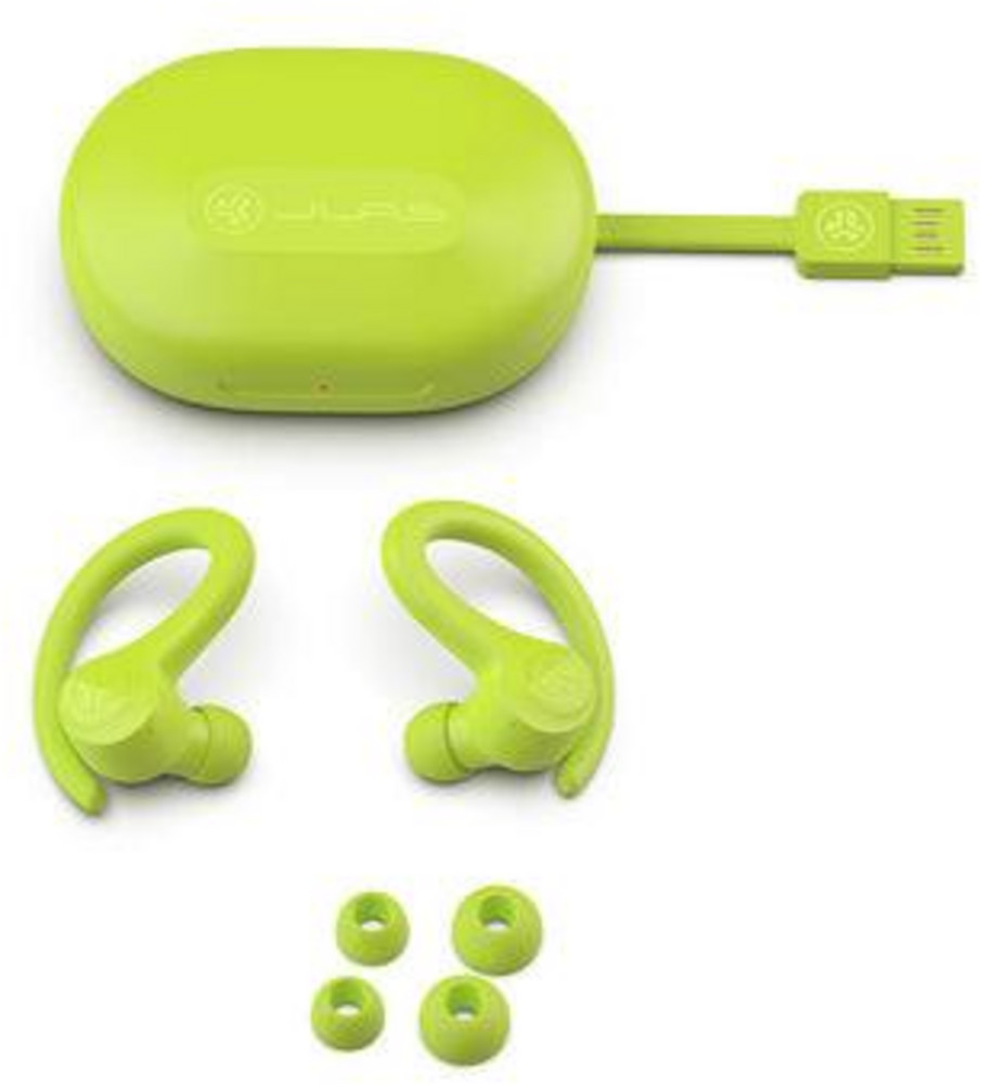  JLab GO Air Sport True Wireless neo In-Ear Kopfhörer (Bluetooth, IP55, kabellos, gelb)