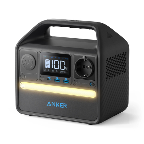 Anker 521 PowerHouse Tragbare Power Station 5 Lithium-Eisen-Phosphat (LiFePO4) 80000 mAh 398 W 4,34 kg Anker 521 PowerHouse Tragbare Power Station 5 Lithium-Eisen-Phosphat (LiFePO4) 80000 mAh 398 W 4,34 kg