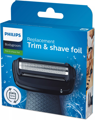 Philips BodyGroom Ersatzscherfolie TT2000/43 Ersatzscherfolie